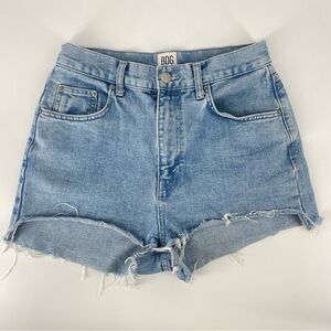 Urban Outfitters BDG High Rise Baggy Denim Cut Off Shorts